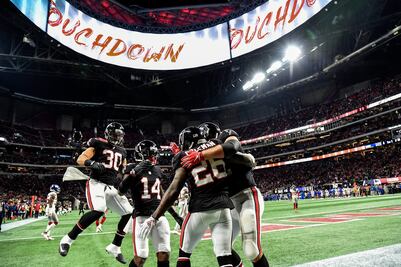 Los Falcons reviven y hunden a los New York Giants