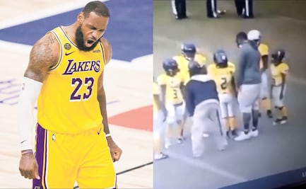 LeBron James explota contra entrenador que golpea a niño 