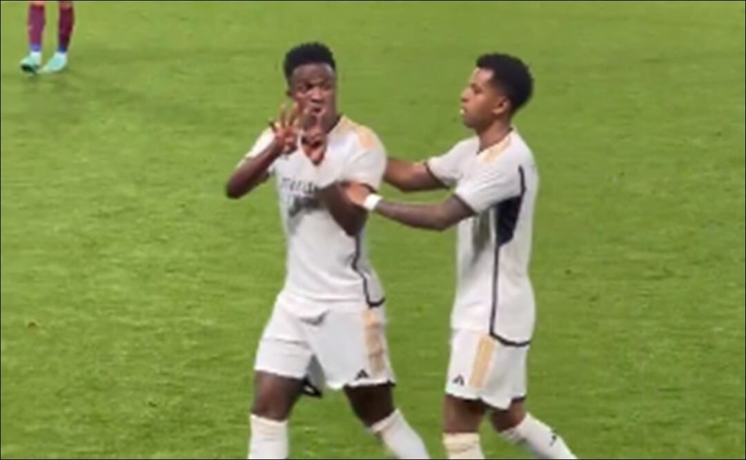 Vinicius Jr. se burló del Barcelona / Foto: Especiales