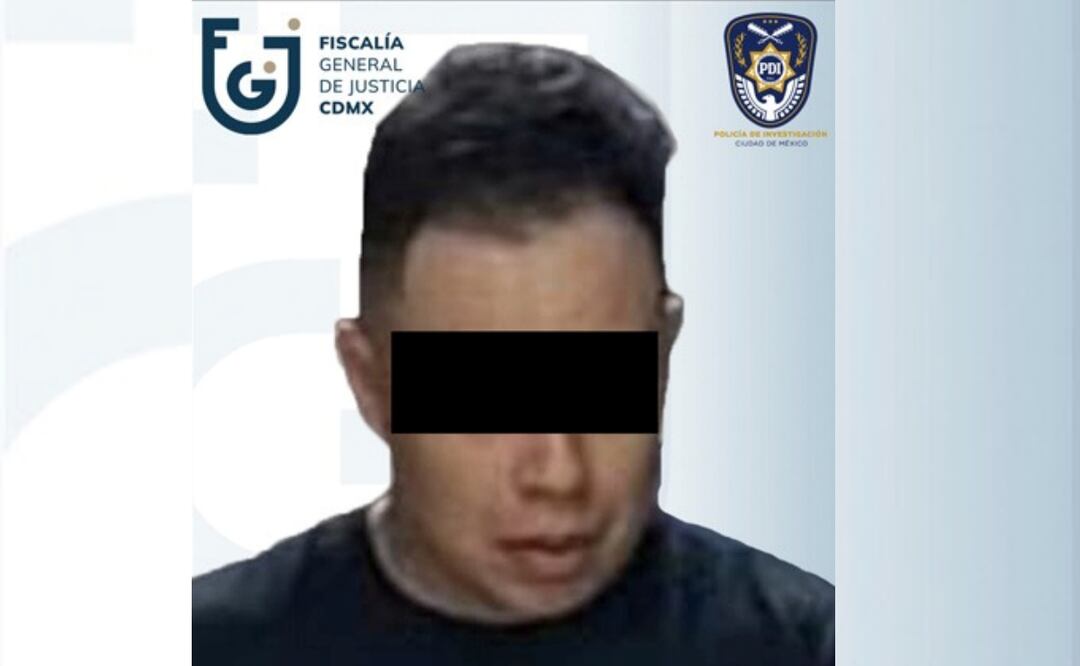 Diego Oziel fue identificado como integrante del Cártel de Tláhuac, y relacionado con un homicidio (16/05/2025). Foto: Especial