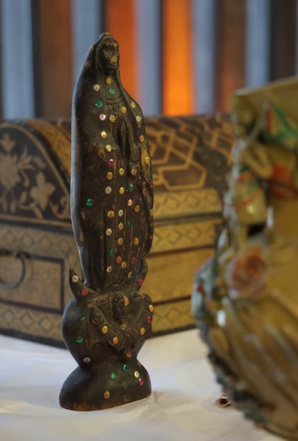 Conferencia de prensa por la donación de Juan Coronel Rivera al Museo Anahuacalli. 
Foto: Gabriel Pano / El Universal