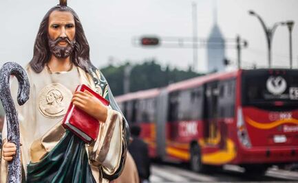 Alertan por cierres viales en Reforma por fiesta de San Judas Tadeo