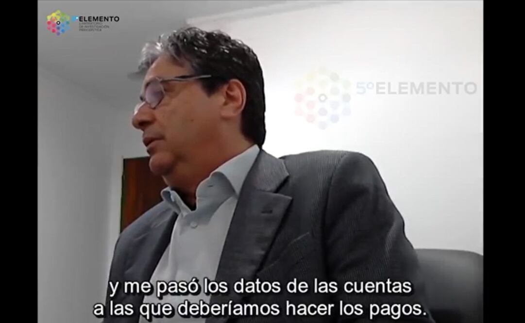 Captura de pantalla del video difundido por Quinto Elemento Lab