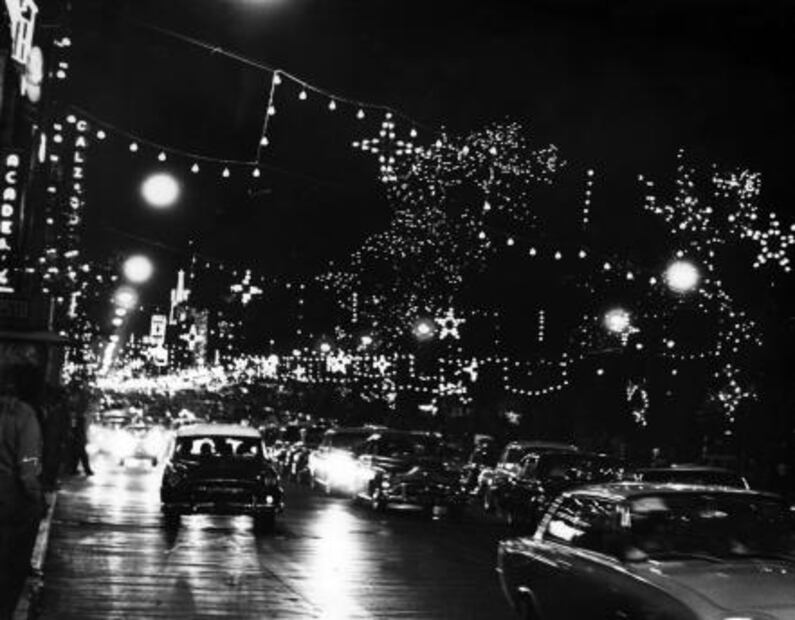 La tradicional iluminación decembrina