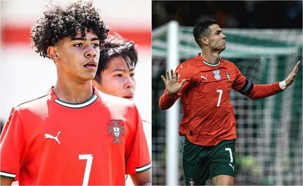 El hijo de Cristiano Ronaldo debuta con la Selección de Portugal y apunta a convertirse en estrella del combinado