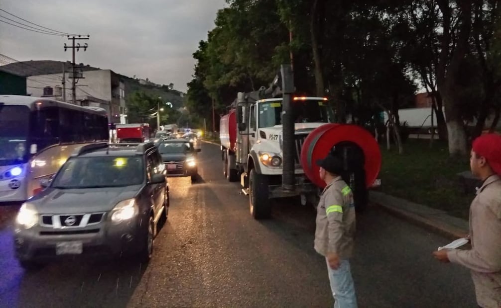 Fuertes lluvias movilizan operativos en Edomex; autoridades alertan por más precipitaciones.
Foto: Especial.