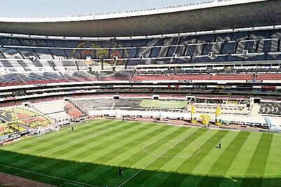 El Estadio Azteca ya es remodelado