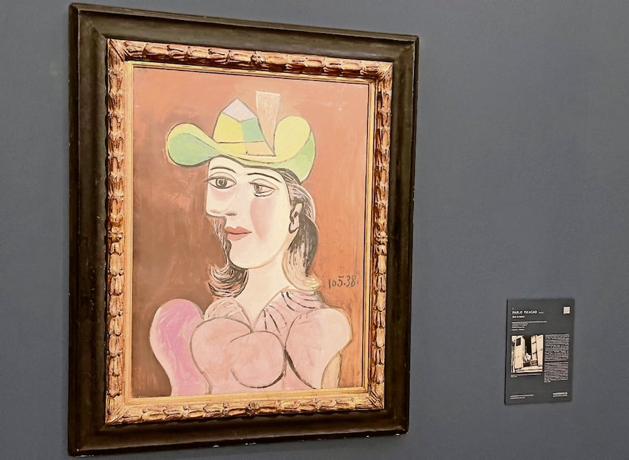 Buste de femme (1938), es una de las obras de Picasso en subasta. Foto: Luis Campello / EFE