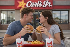 Día de San Valentín; a esta hora inicia la promoción de hamburguesas gratis en Carl’s Jr HOY, 14 de febrero