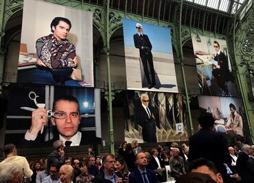 Así fue el homenaje a Karl Lagerfeld en París