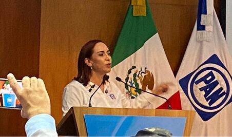 Se registra Adriana Dávila como candidata a presidenta del PAN