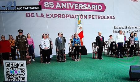 De nuevo en cadena nacional, todos los medios transmiten mitin en el Zócalo