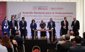 Sheinbaum firma acuerdo con productores de jitomate para lograr un precio justo; buscan priorizar mercado nacional