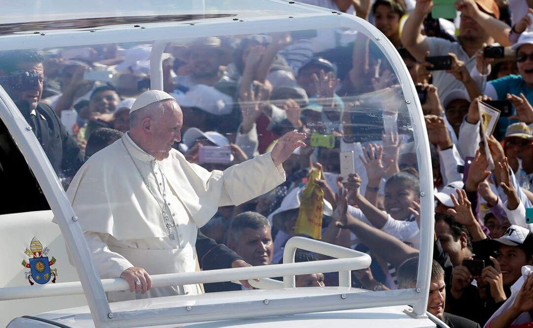 El Pontífice realizó recorridos por la CDMX, Ecatepec; San Cristóbal de las Casas y Tuxtla Gutiérrez; Morelia, y Ciudad Juárez. /Archivo - EL UNIVERSAL