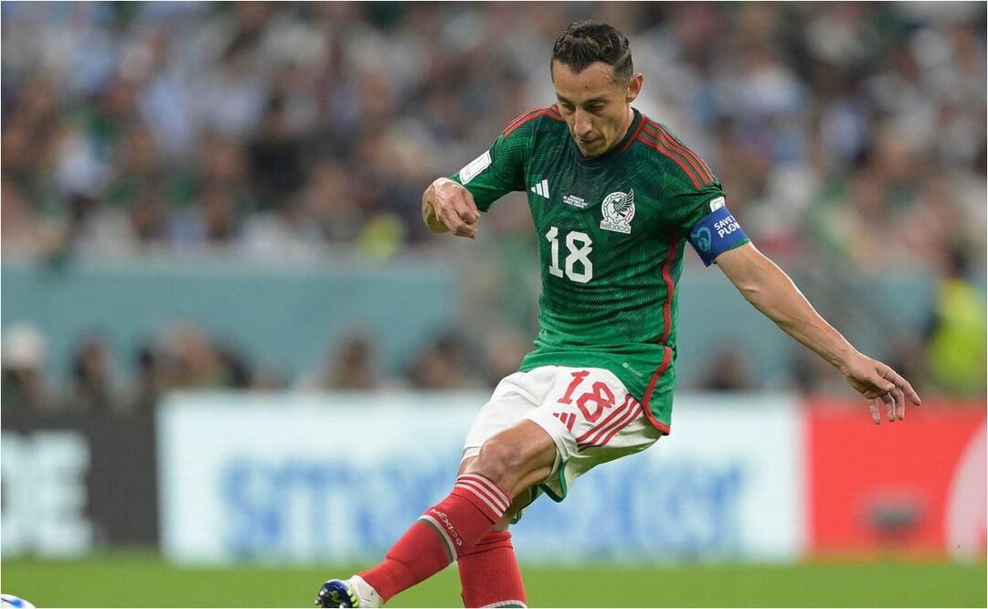 El capitán de México se convirtió en un histórico, en Qatar 2022. FOTO: AFP 