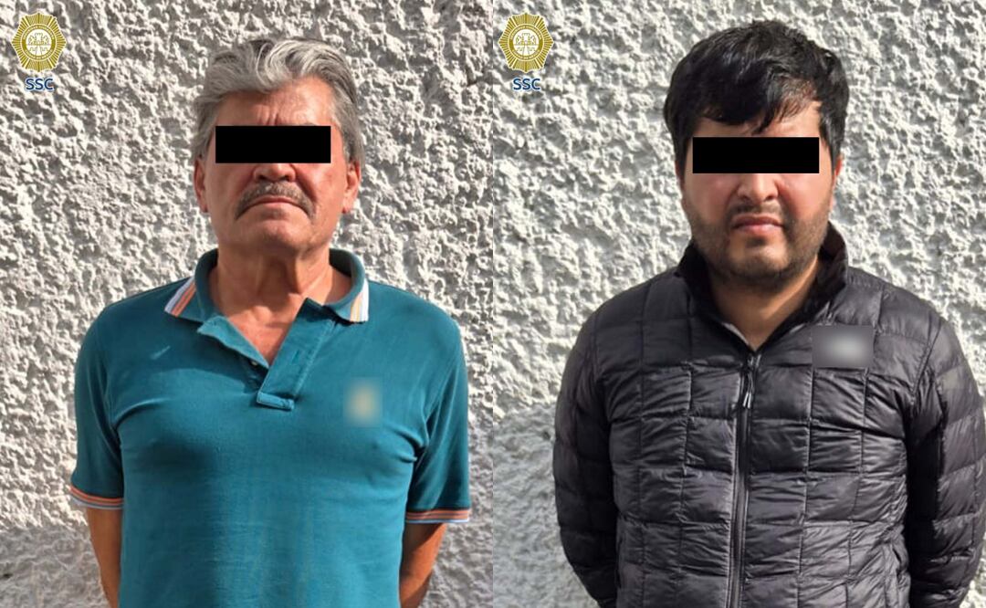 Detienen a dos sujetos en posesión de diversas dosis de droga y dólares en efectivo en la alcaldía Benito Juárez de la CDMX (06/06/2025). Foto: Especial