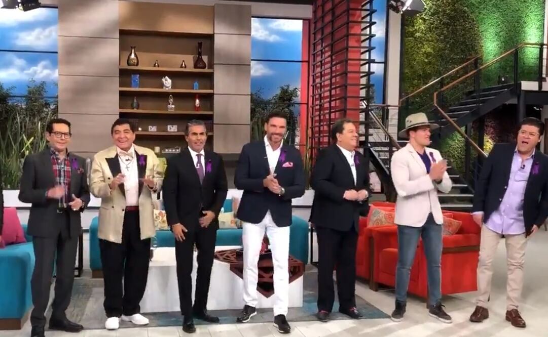 Programa Hoy sin mujeres. Foto: Captura