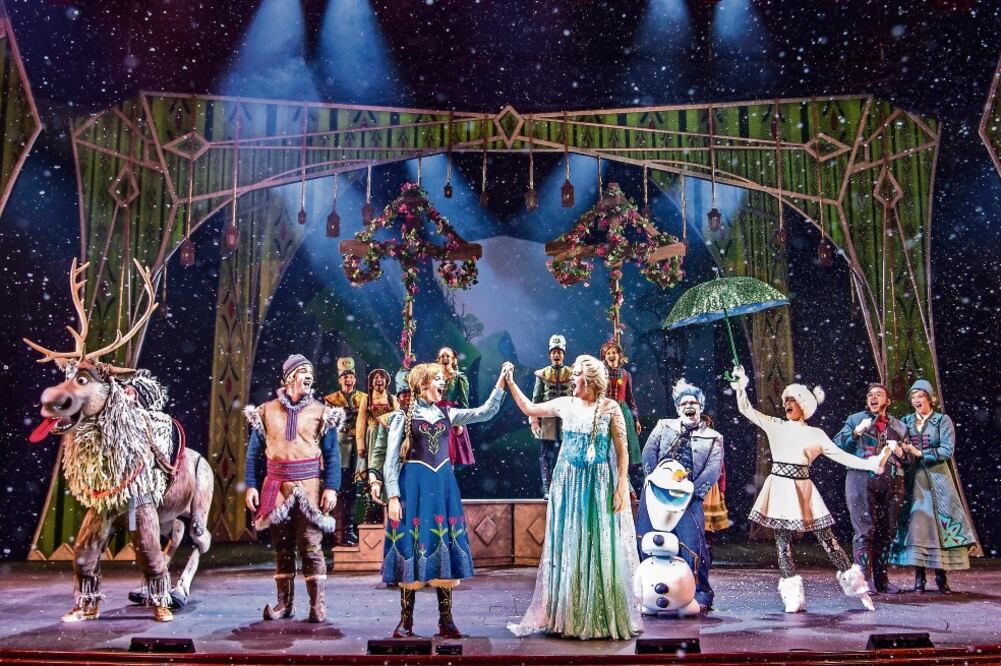 El espectáculo recrea durante 90 minutos el largometraje animado con actores y marionetas (FOTOS: DISNEY)