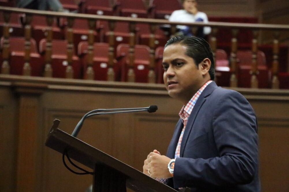 Daniel Moncada Sánchez, diputado de Movimiento Ciudadano (Foto: Carlos Arrieta / EL UNIVERSAL)