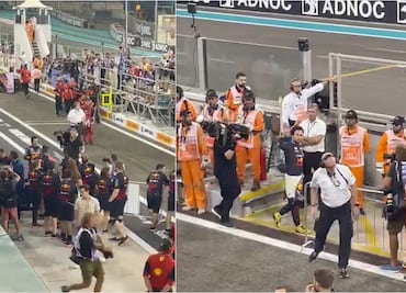 VIDEO: El emocionante reconocimiento de la afición mexicana para Checo Pérez en el GP de Abu Dhabi