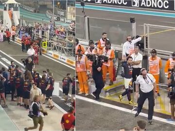 VIDEO: El emocionante reconocimiento de la afición mexicana para Checo Pérez en el GP de Abu Dhabi