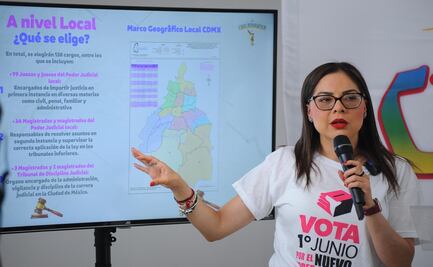 Diputados de Morena llaman a votar en elecciones del Poder Judicial; anunciaron asambleas informativas en las 16 alcaldías