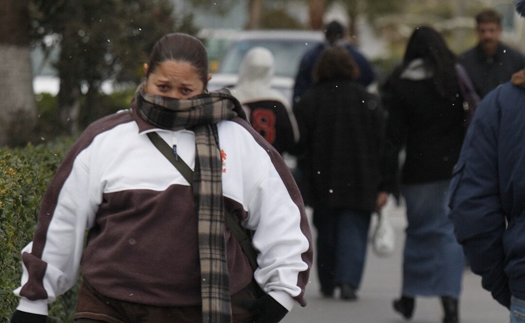 Frío en México. Foto: Archivo / EL UNIVERSAL