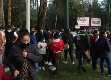 Rompen sana distancia en aplicación de examen para bachillerato