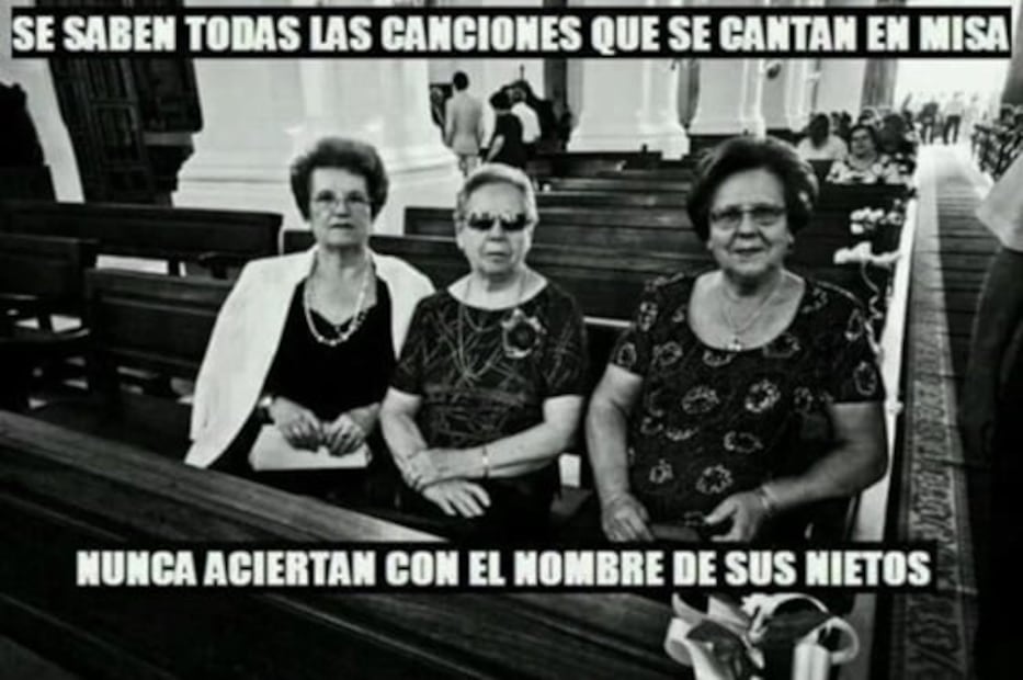 Los mejores memes del Día del Abuelo. Foto: Redes sociales