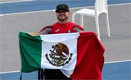 Mario Santana gana medalla de plata y sexta plaza paralímpica en Mundial de Para Atletismo