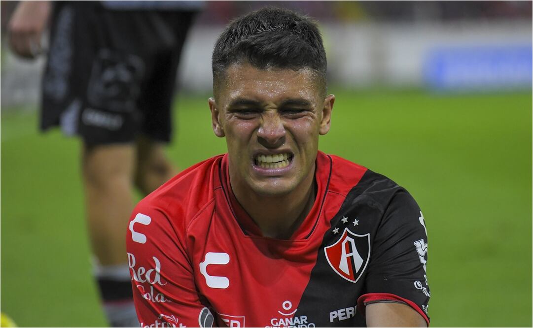 Mateo García en un partido con el Atlas. FOTO: IMAGO7