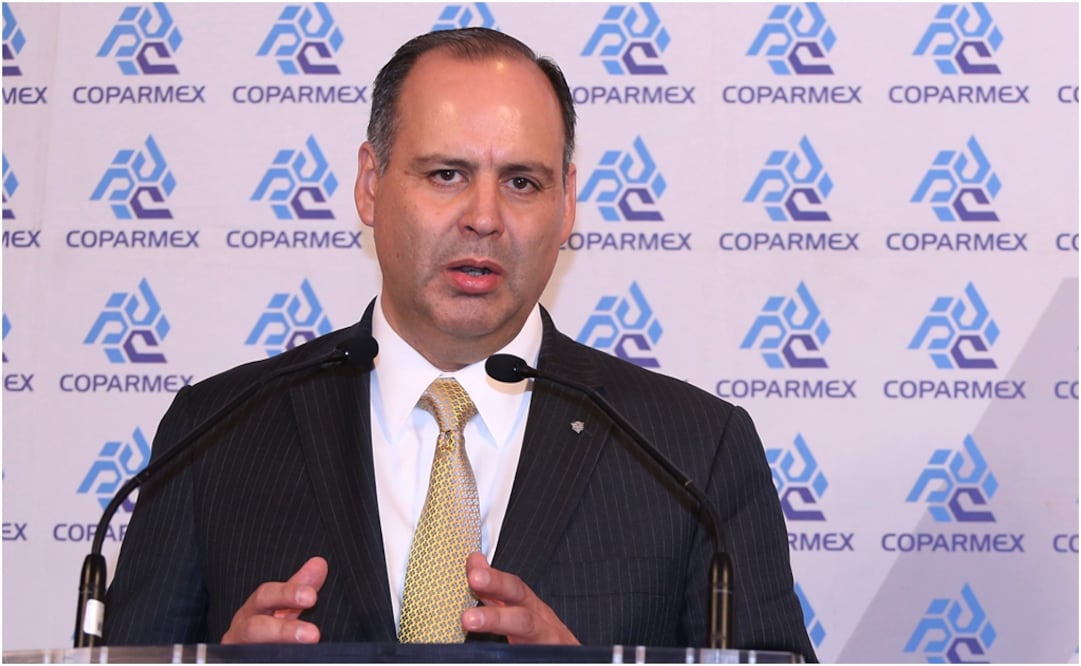 Gustavo de Hoyos, presidente de la Confederación Patronal de la República Mexicana (Coparmex). Foto: Archivo/ELUNIVERSAL