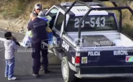 Video. Hombre mata a su pareja y trata de huir con sus hijos
