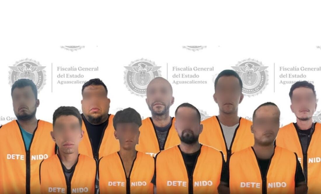 Vinculan a proceso a 9 por ataques incendiarios a tiendas y bloqueos en Aguascalientes (30/07/2025). Foto: Especial