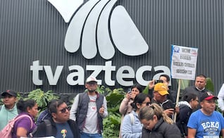 Comienza protesta de la CNTE frente a TV Azteca; sigue aquí el minuto a minuto