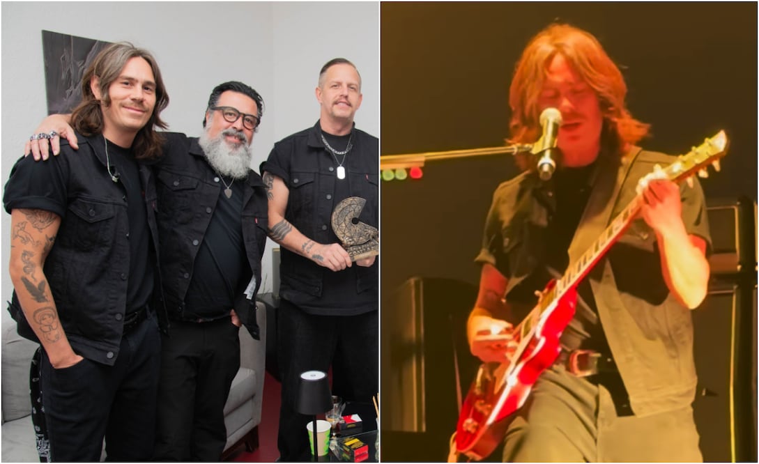 Molotov se presentó anoche en la Expo Feria Coatza 2026; contó con el apoyo del guitarrista Álvaro Contreras Korenyi.
Fotos: Facebook, vía Foro Coatza e Instagram, vía @expoferiacoatza