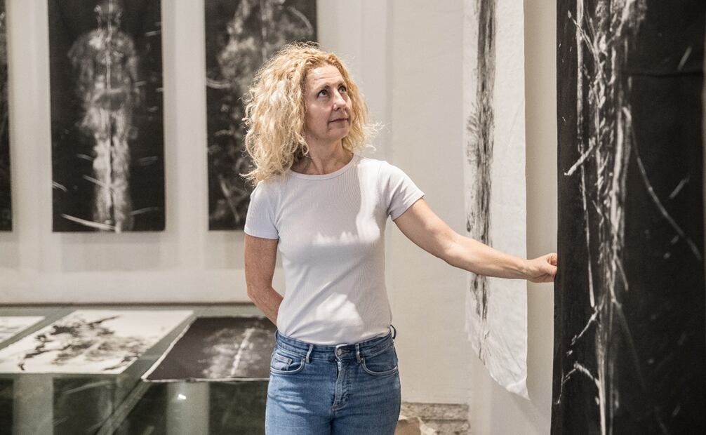 La artista Sandra Pani. Foto: German Espinosa/EL UNIVERSAL