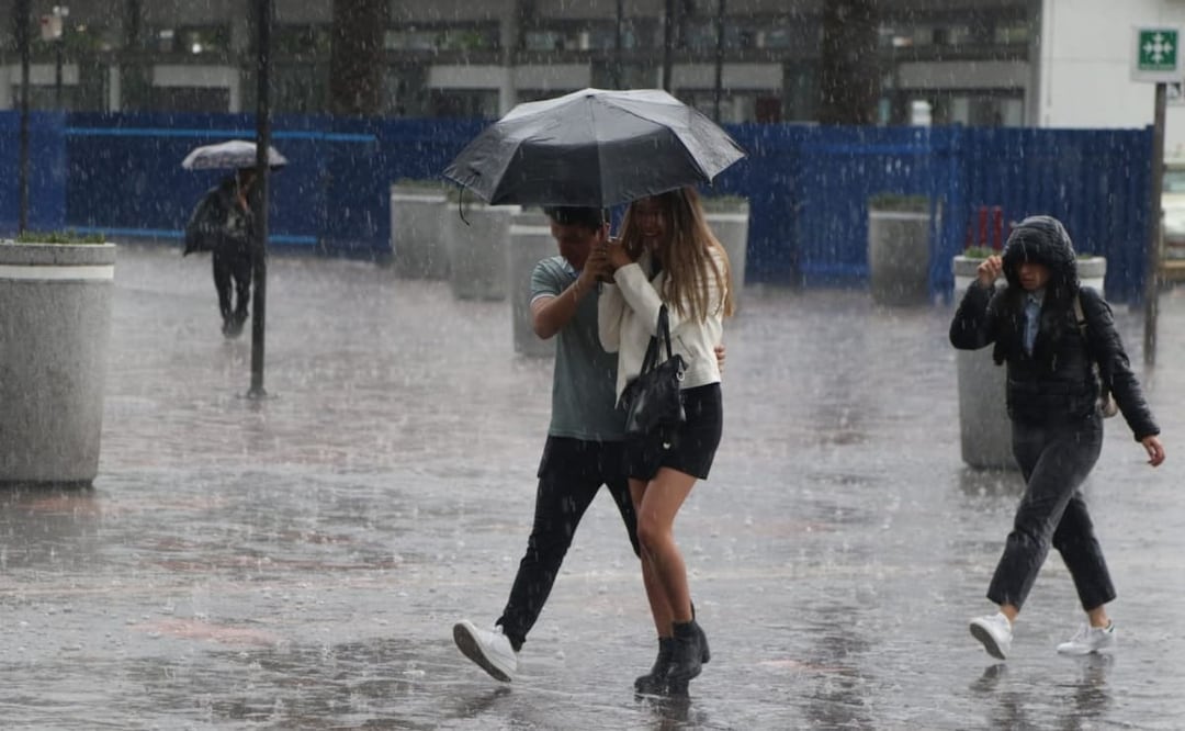 Lluvia CDMX. Foto: Carlos Mejía. EL UNIVERSAL