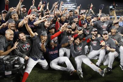 Los Red Sox cierran con título temporada de ensueño