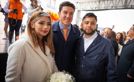 Samuel García encabeza Matrimonios Colectivos 2025 en Nuevo León; se unieron más de 2 mil parejas