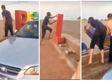 Dan trabajo comunitario a seis por vandalismo