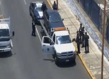 Interceptan en Tlalnepantla a grúa con auto usado en robo