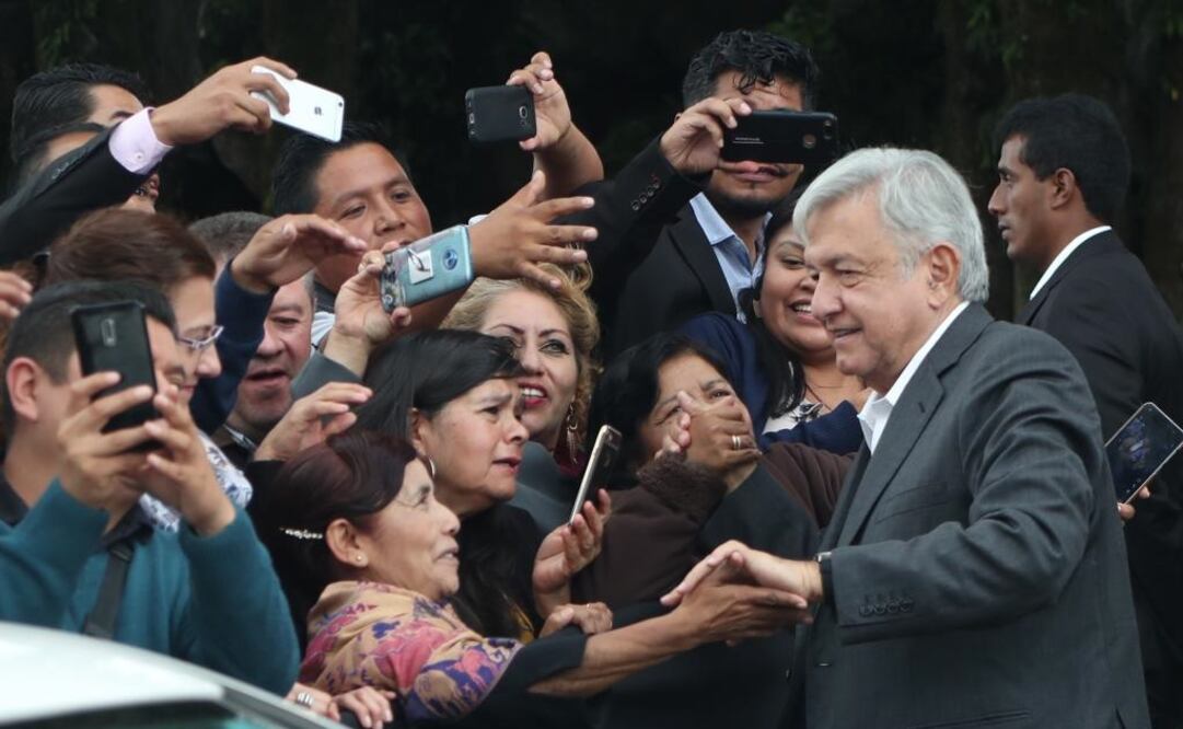 Andrés Manuel López Obrador anunció que habrá un plan especial de seguridad para la Ciudad de México y para todo el país a partir del 1 de diciembre. Foto: Ariel Ojeda/EL UNIVERSAL