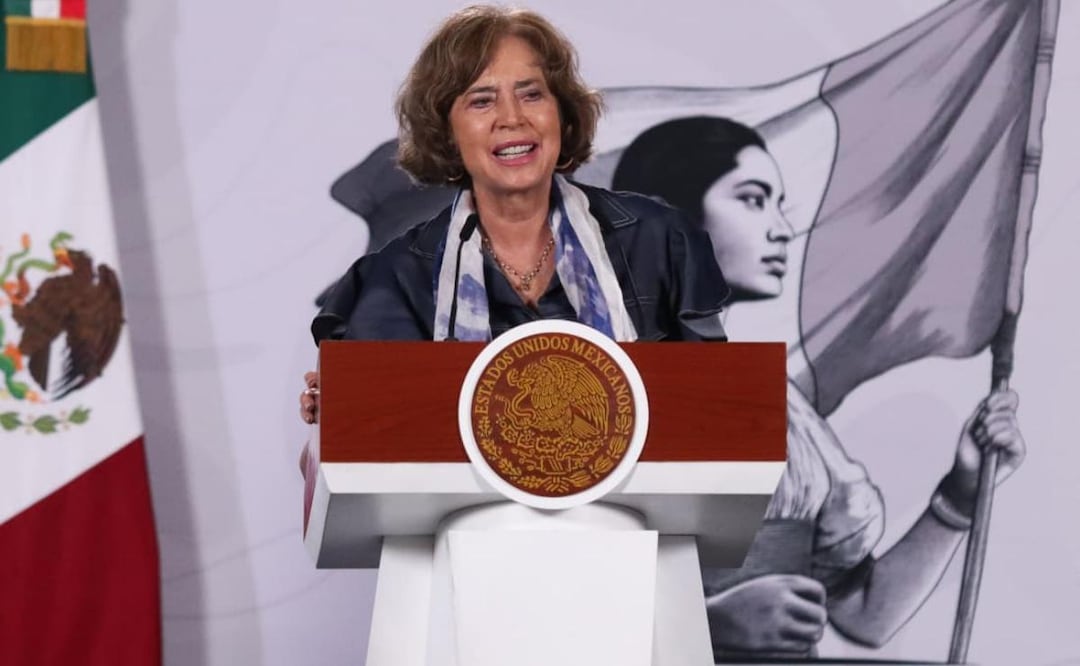 Rosaura Ruiz Gutiérrez, secretaría de Ciencias, Humanidades, Tecnología e Innovación. Foto: Carlos Mejía / EL UNIVERSAL
