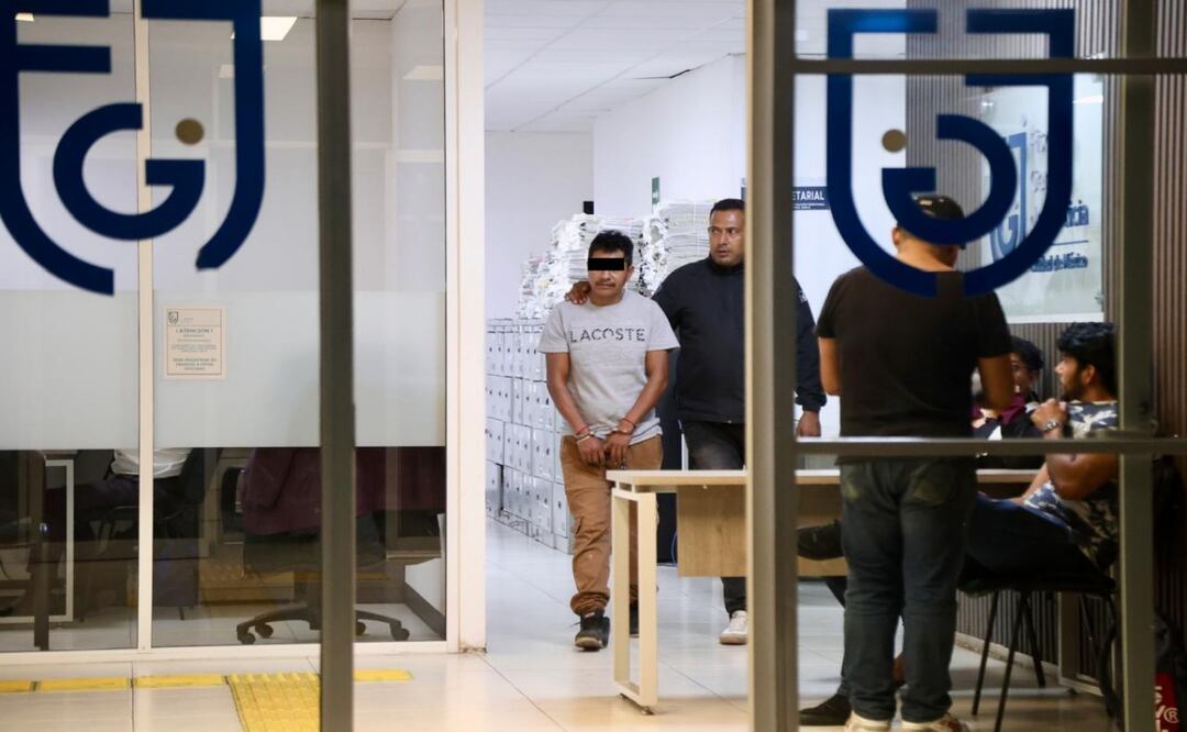 Detienen en Veracruz a Febronio "N"; lo acusan del feminicidio de una mujer encontrada en la colonia Narvarte. Foto: Valente Rosas