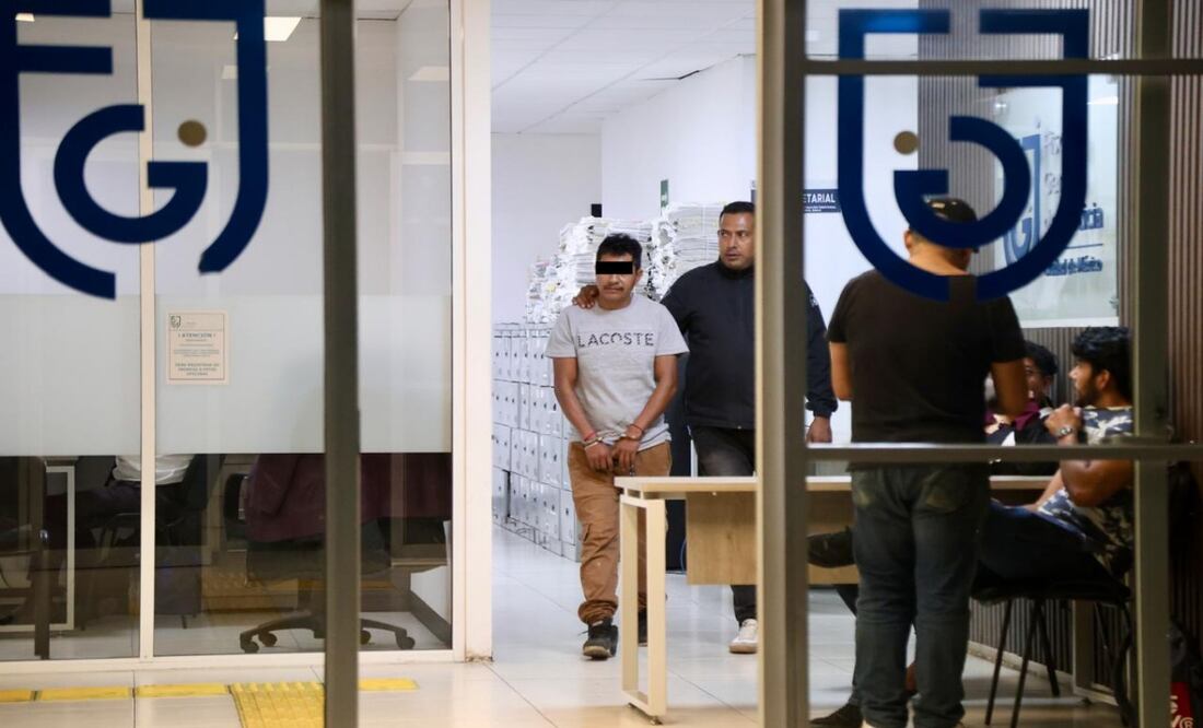 Detienen en Veracruz a Febronio "N"; lo acusan del feminicidio de una mujer encontrada en la colonia Narvarte. Foto: Valente Rosas