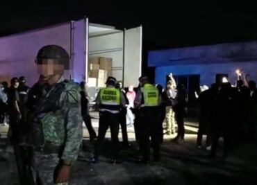 Aseguran camión que trasportaba más de media tonelada de marihuana en carretera Campeche-Mérida; droga estaba escondida en cajas