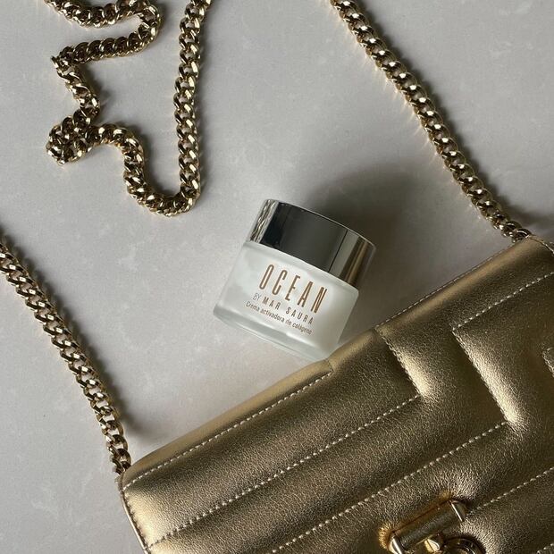 La crema activadora de colágeno de Mar Saura. Fuente: Instagram @oceanbymarsaura