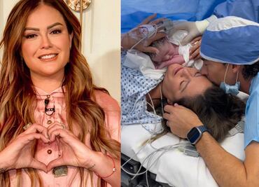 Mariana Echeverría da la bienvenida a su segundo hijo; la actriz publica video del momento exacto del nacimiento