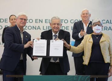 AMLO buscará elevar a rango constitucional apoyos fiscales a la frontera norte
